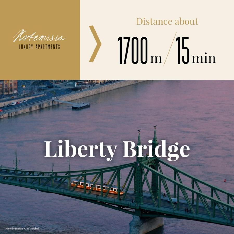 Artemisia Luxury Apartments Balcony Budapeste Exterior foto