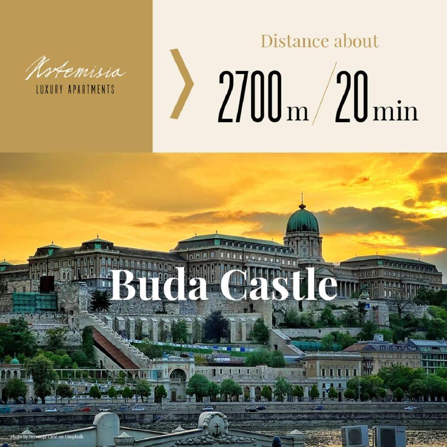 Artemisia Luxury Apartments Balcony Budapeste Exterior foto